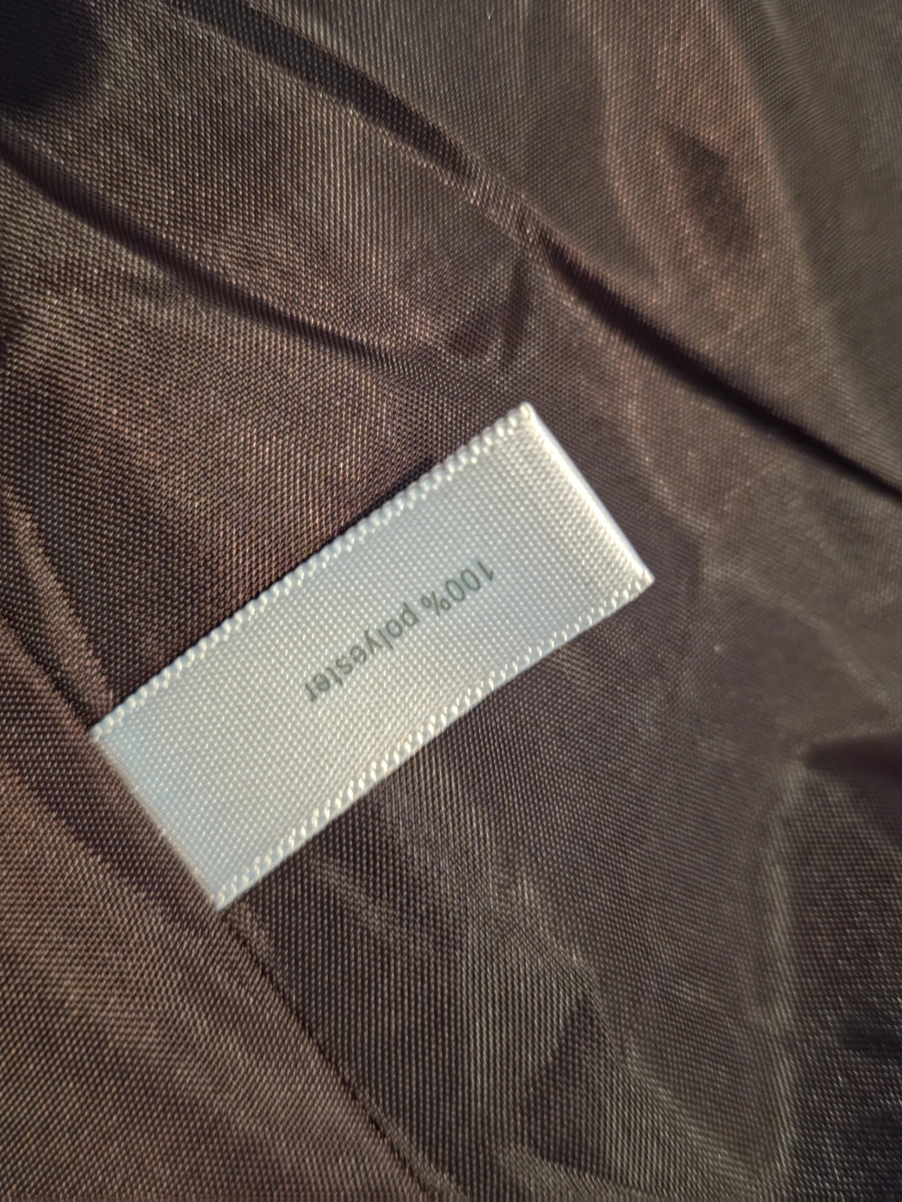 Vintage Fashion Bug Chocolate Brown Faux Suede
Drape Front Jacket EUC #0405 - Picture 9 of 9